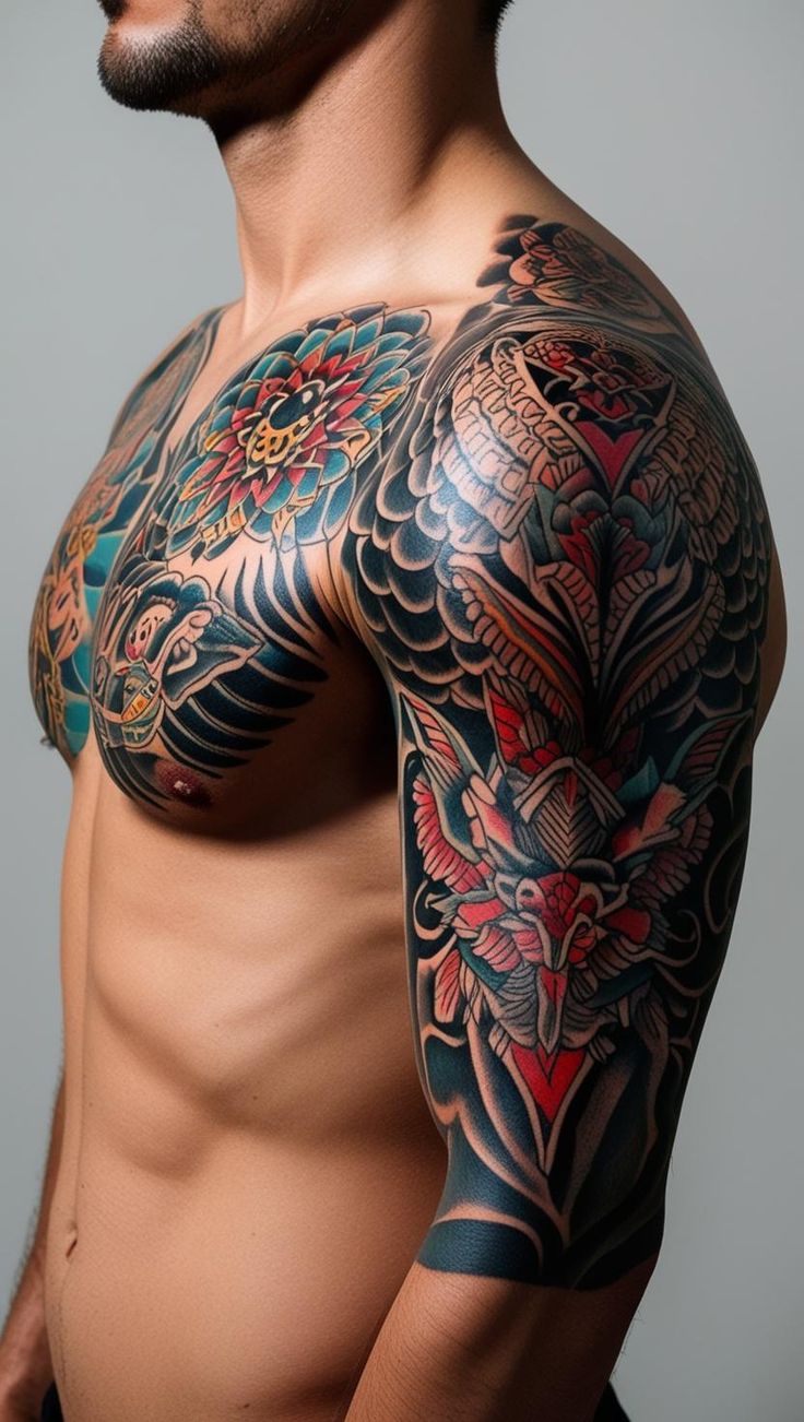 Tatuagem Masculina nos Braços
