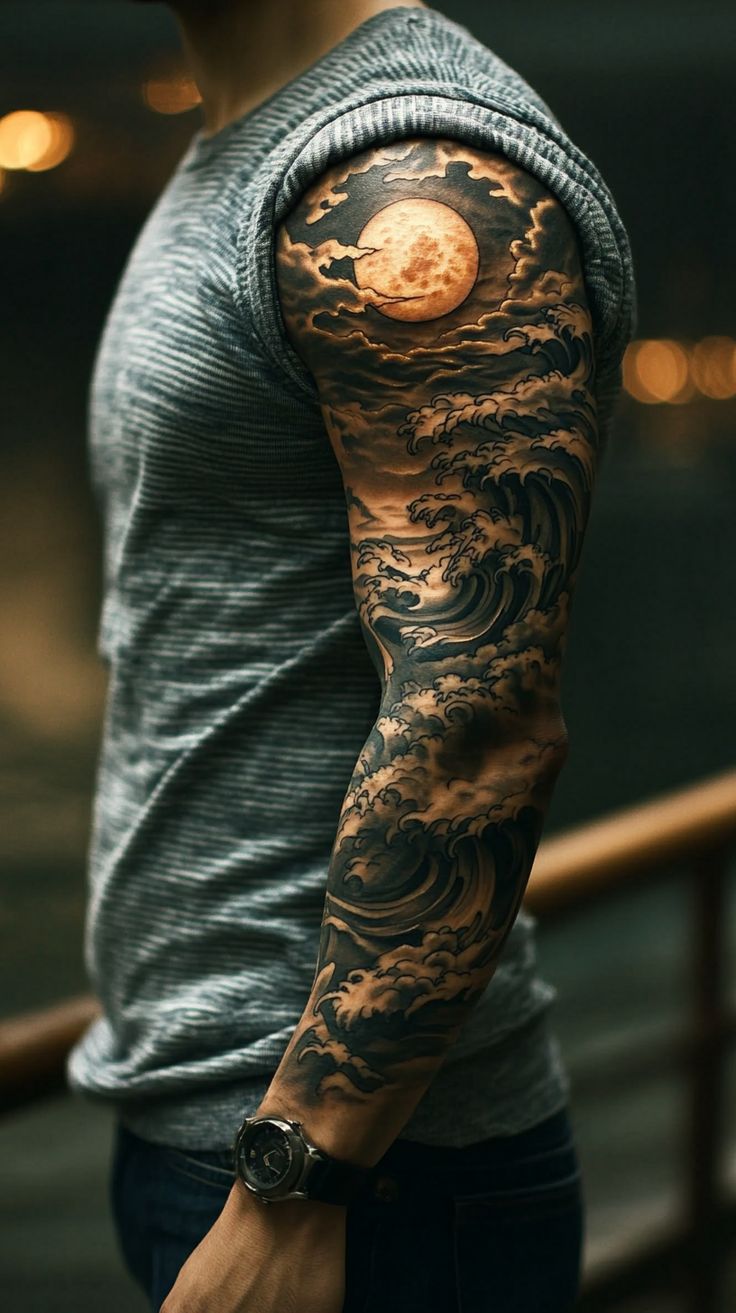 Tatuagem Masculina nos Braços