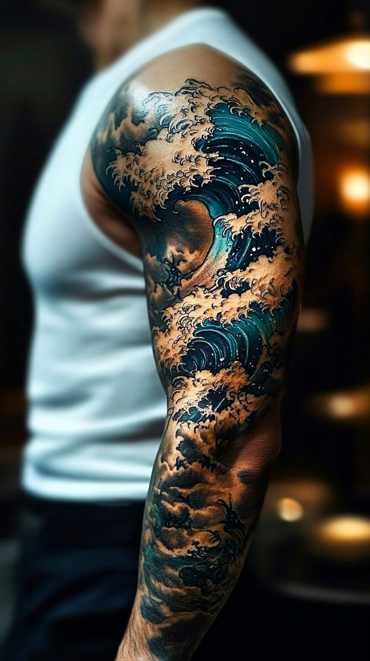 Tatuagem Masculina nos Braços