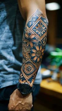 Tatuagem Masculina nos Braços