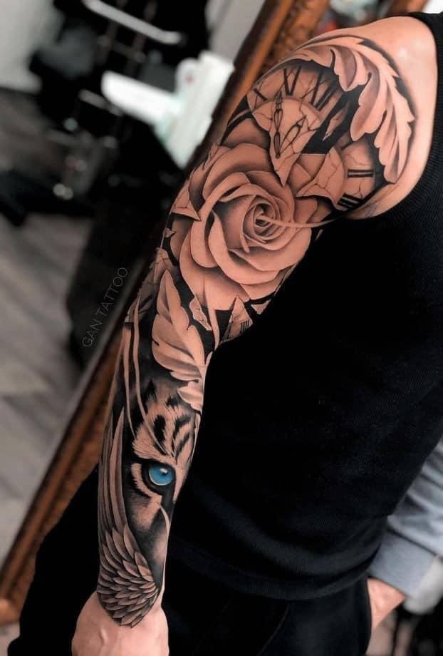 Tatuagem Masculina nos Braços